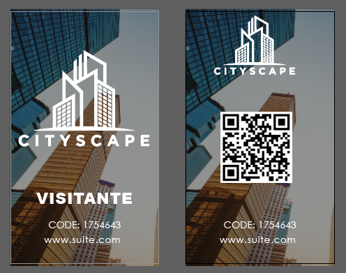 credencial de visitante