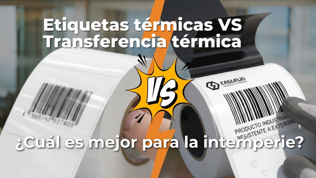 Etiquetas térmicas vs. Transferencia térmica: ¿Cuál resiste mejor a la intemperie?