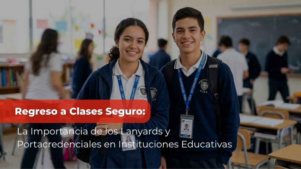Regreso a Clases Seguro: La Importancia de los Lanyards y Portacredenciales en Instituciones Educativas