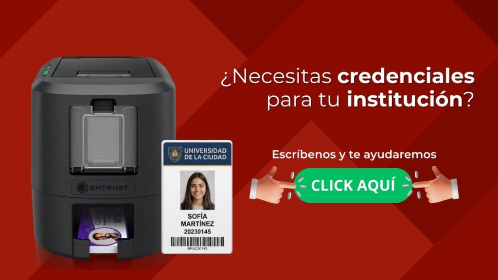 Impresora entrust imprime credenciales sin complicaciones